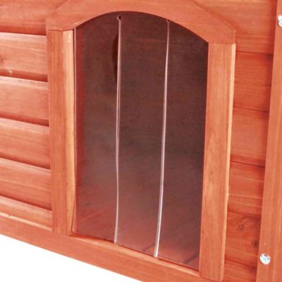 Image showing  natura Vinyl Dog Door Flap, Fits 15 x 18.1 in. Dog House Opening, Replacement Doggie Door Curtain Flap