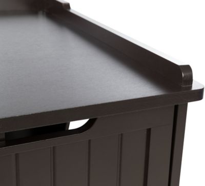 Image showing 5 th TRIXIE Furniture-Style Hidden Cat Litter Box Enclosure and Pet Home Side Table, XL, Brown