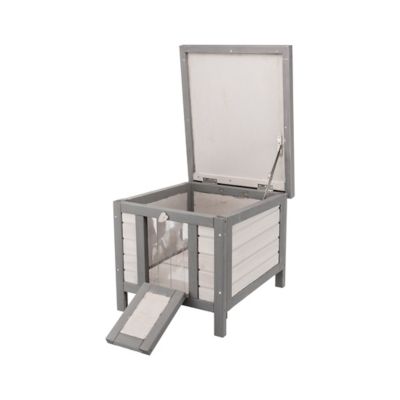 Image showing 5 th TRIXIE Weatherproof Insulated Outdoor Wooden Cat House, Small