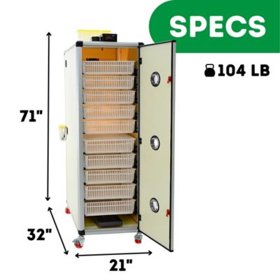 Image showing 9 th Hatching Time HB Series 700 Hatcher Only Full Automatic Chicken Egg Incubator