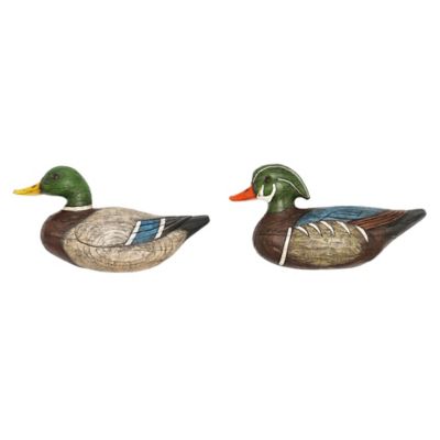 Red Shed Wall Hanging Decoy, Set of 2