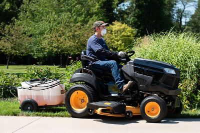 Image showing 7 th Agri-Fab 25 gal. 3-Nozzle 12V Tow-Behind Sprayer