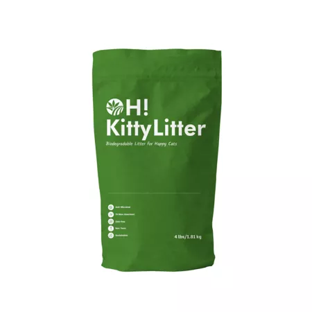 Oley Hemp Cat Litter All Natural and Biodegradable 4 lb. Cat Litter