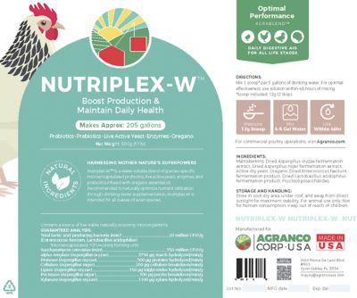 Image showing  Nutriplex-W Digestive Health Poultry Supplement, 1.1 lb.
