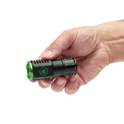 Image showing  Komrade 2500 Lumen Compact Rechargeable Tactical Flashlight