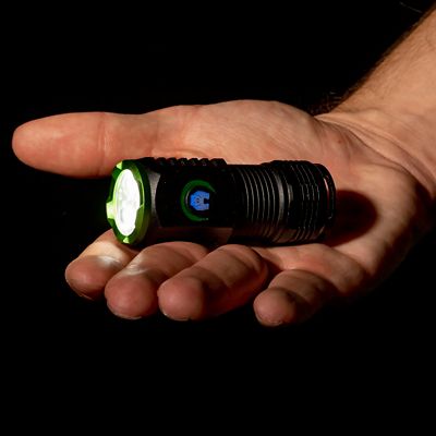 Image showing  Komrade 2500 Lumen Compact Rechargeable Tactical Flashlight