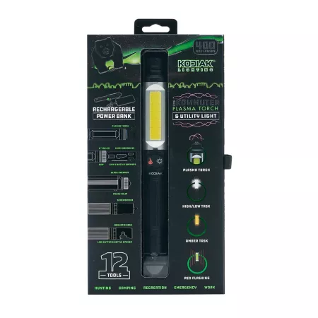 Kodiak Kommuter plasma torch and utility light Flashlights