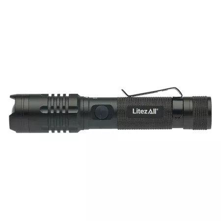 LitezAll 1000 Lumen Rechargeable Tactical Flashlight Flashlights