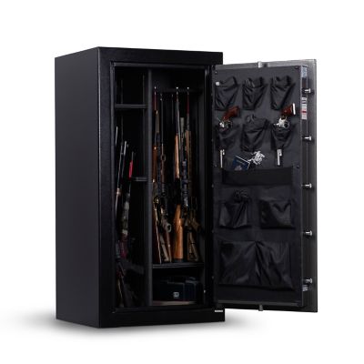 Image showing  35 Long Gun/6 Handgun 25.6 cu. ft. UL Listed Electronic Gun Safe, 60 Minute Fire Rating, Slate