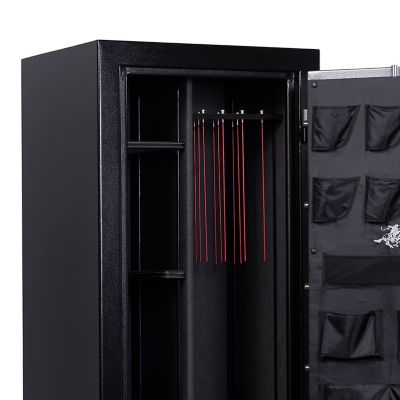 Image showing  35 Long Gun/6 Handgun 25.6 cu. ft. UL Listed Electronic Gun Safe, 60 Minute Fire Rating, Slate