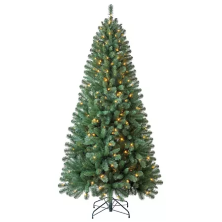 Red Shed 6.5' Sausalito Pine Needle Artificial Christmas Tree with Clear Lights Artificial Christmas Trees