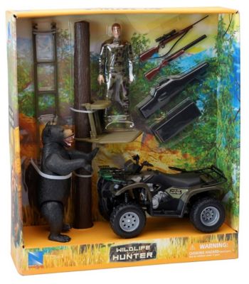 Wild Life Hunter Atv Playset