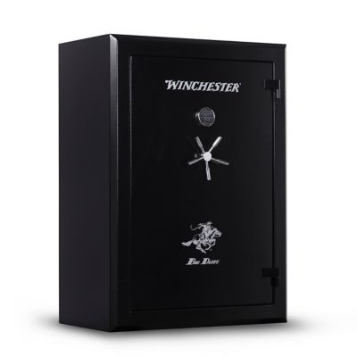Image showing 10 th Winchester Safes 65 Long Guns/8 Pistol Pockets, 90-minute Fire Protection & UL Listed Electronic Lock, Black,Features GunSTIXX