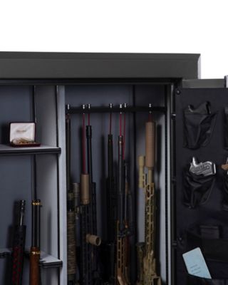 Image showing 5 th Winchester Safes 46 Long Gun/8 Pistol Pockets, 90-minute Fire Protection & UL Listed Electronic Lock, Features GunStiXX, Slate