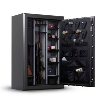 Image showing  70 Long Gun/8 Handgun 47.2 cu. ft. Electronic Gun Safe, 90 Minute Fire Rating, UL Listed, Slate