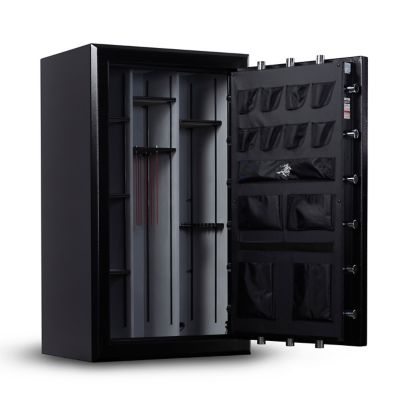 Image showing  60 Long Gun/8 Handgun 52.5 cu. ft. Electronic Lock Gun Safe, 2.5 Hour Fire Rating, UL Listed, Black