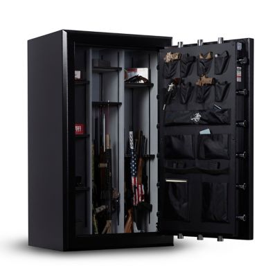 Image showing  60 Long Gun/8 Handgun 52.5 cu. ft. Electronic Lock Gun Safe, 2.5 Hour Fire Rating, UL Listed, Black