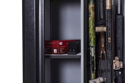 Image showing  60 Long Gun/8 Handgun 52.5 cu. ft. Electronic Lock Gun Safe, 2.5 Hour Fire Rating, UL Listed, Black