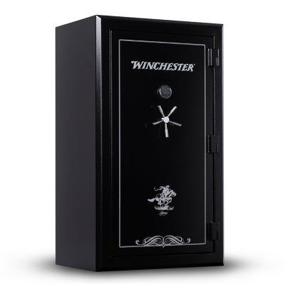 Image showing 6 th Winchester Safes 60 Long Gun/8 Handgun 52.5 cu. ft. Electronic Lock Gun Safe, 2.5 Hour Fire Rating, UL Listed, Black