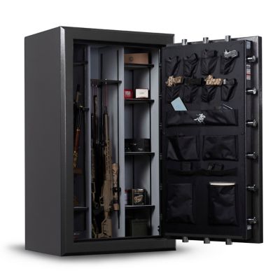 Image showing  60 Long Gun/8 Handgun 52.5 cu. ft. UL Listed Electronic Gun Safe, 2.5 Hour Fire Rating, Slate