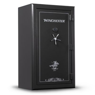 Image showing 9 th Winchester Safes 60 Long Gun/8 Handgun 52.5 cu. ft. UL Listed Electronic Gun Safe, 2.5 Hour Fire Rating, Slate