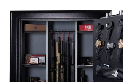 Image showing  65 Long Gun/8 Handgun 62.5 cu. ft. Electronic Lock Gun Safe, 2.5 Hour Fire Rating, UL Listed, Black