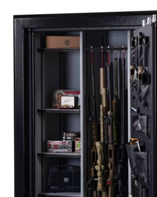 Image showing 6 th Winchester Safes 65 Long Gun/8 Handgun 62.5 cu. ft. Electronic Lock Gun Safe, 2.5 Hour Fire Rating, UL Listed, Black