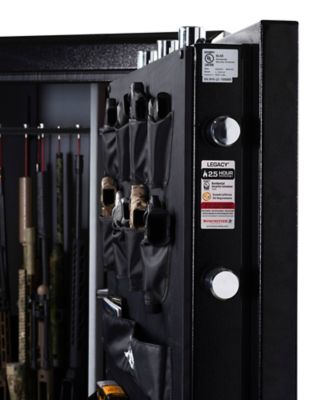 Image showing 7 th Winchester Safes 65 Long Gun/8 Handgun 62.5 cu. ft. Electronic Lock Gun Safe, 2.5 Hour Fire Rating, UL Listed, Black