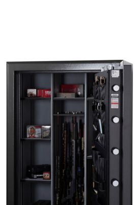 Image showing  65 Long Guns + 8 Pistol Pockets, 2.5 Hour Fire Protection & UL Listed Electronic Lock, Featuring GunSTIXX