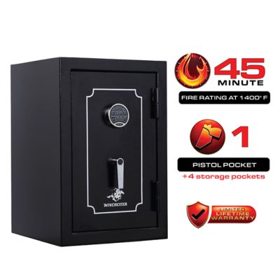 Winchester Safes Home 7 Safe, Black