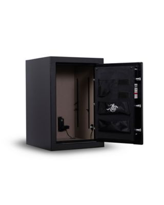 Image showing  Home 7 UL Listed Electronic Lock Home & Office Safe, 1 pistol and 4 storage pockets, 45 Min. Fire Rating, Black