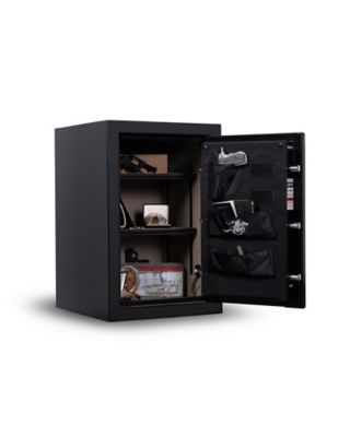 Image showing  Home 7 UL Listed Electronic Lock Home & Office Safe, 1 pistol and 4 storage pockets, 45 Min. Fire Rating, Black