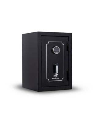 Image showing 7 th Winchester Safes Home 7 UL Listed Electronic Lock Home & Office Safe, 1 pistol and 4 storage pockets, 45 Min. Fire Rating, Black