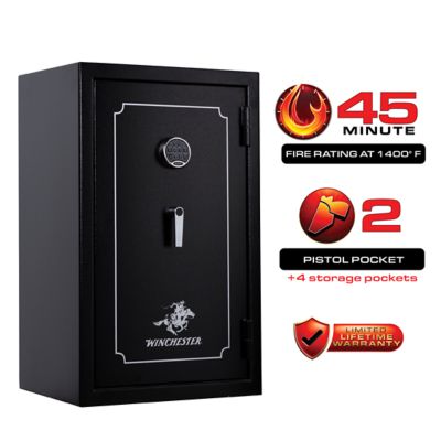 Winchester Safes Home 12 Safe, Black