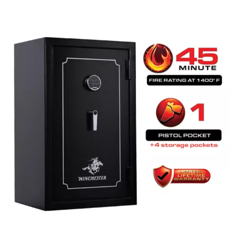 Winchester Safes Home 12 Safe Black Home Safes