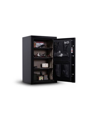 Image showing  Home 12 Ul Listed Electronic Lock Home & Office Safe, 2 Pistol and 4 Storage Pockets, 45 Min Fire Rating, Black