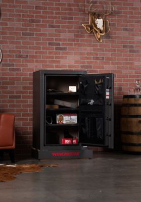 Image showing 5 th Winchester Safes Home 12 Ul Listed Electronic Lock Home & Office Safe, 2 Pistol Pockets, 4 Storage Pockets, 45 Min. Fire Rating