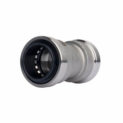 QuickFitting 3/4 in. Push-to-Connect Stainless Steel Straight Coupling Fitting