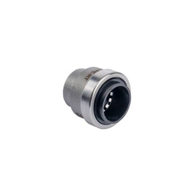 QuickFitting 1/2 in. Push-to-Connect Stainless Steel Push Cap (End Stop) Fitting