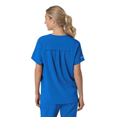 Image showing  Women's Force Cross-Flex Oversized V-Neck Scrub Top