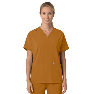 Image showing  Women's Force Cross-Flex Oversized V-Neck Scrub Top