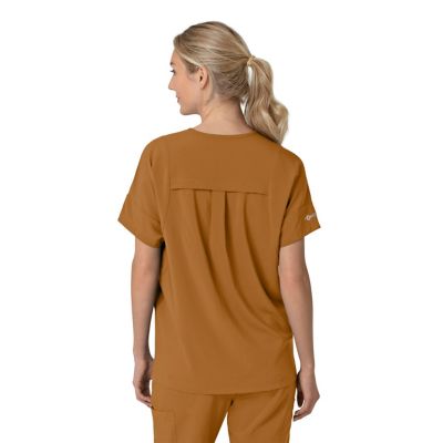Image showing  Women's Force Cross-Flex Oversized V-Neck Scrub Top