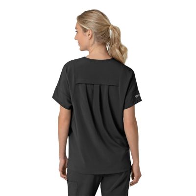 Image showing  Women's Force Cross-Flex Oversized V-Neck Scrub Top