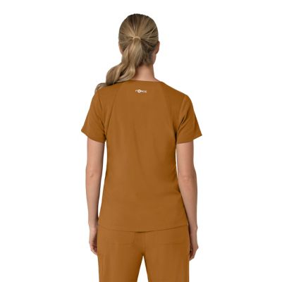 Image showing  Women's Force Cross-Flex Flex Panel V-Neck Scrub Top