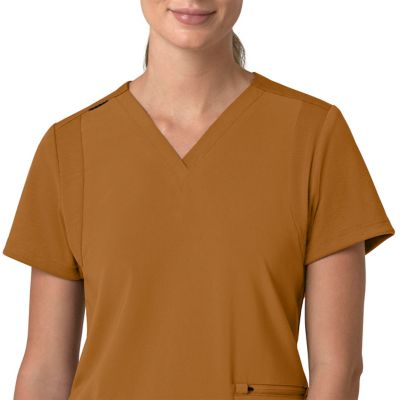Image showing  Women's Force Cross-Flex Flex Panel V-Neck Scrub Top