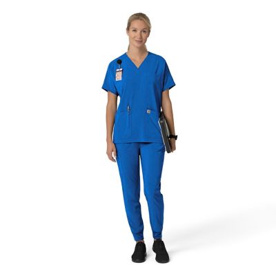 Image showing  Women's Force Cross-Flex Cargo Jogger Scrub Pant