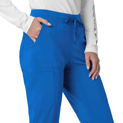 Image showing 6 th Carhartt Women's Force Cross-Flex Cargo Jogger Scrub Pant
