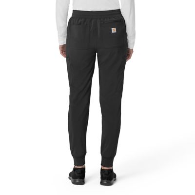 Image showing 1 th Carhartt Women's Force Cross-Flex Cargo Jogger Scrub Pant