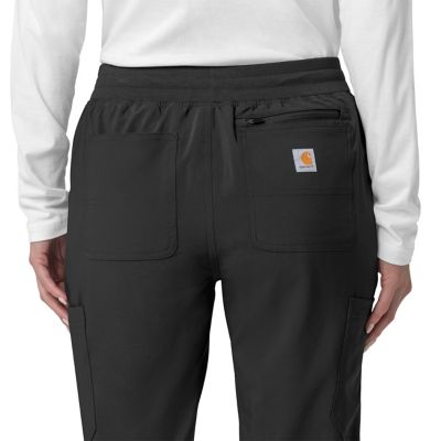 Image showing 5 th Carhartt Women's Force Cross-Flex Cargo Jogger Scrub Pant