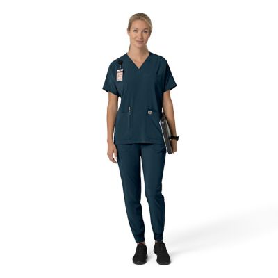 Image showing  Women's Force Cross-Flex Cargo Jogger Scrub Pant